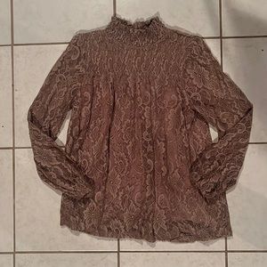 Cable & Gauge Size Small Pale Rustic Pink